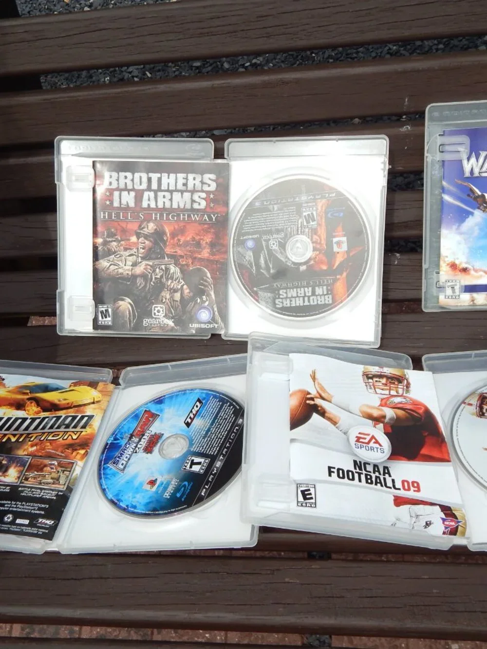 Playstation 3 Video Games Lot of 7 Grand Theft Brothers ARms WWE Smackdown